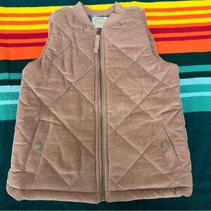 Telluride Clothing Toddler 4T Brown Quilted Vest Kids